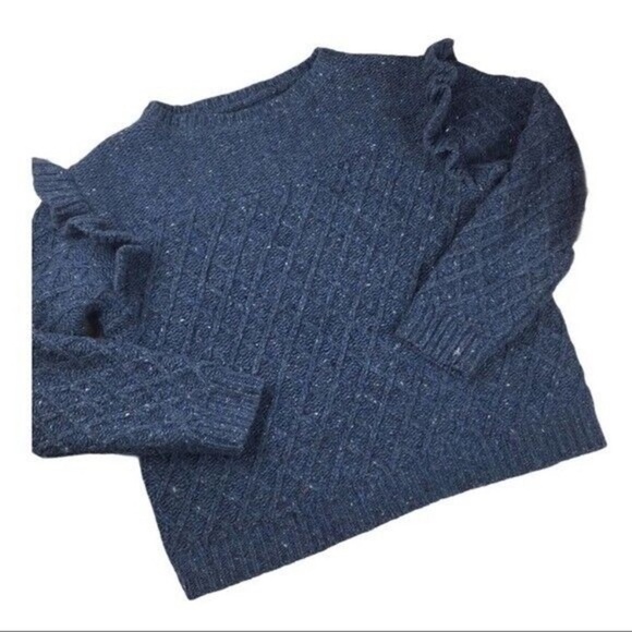 La Vie by Rebbecca Taylor Lattice Stitch Pullover - Picture 3 of 5